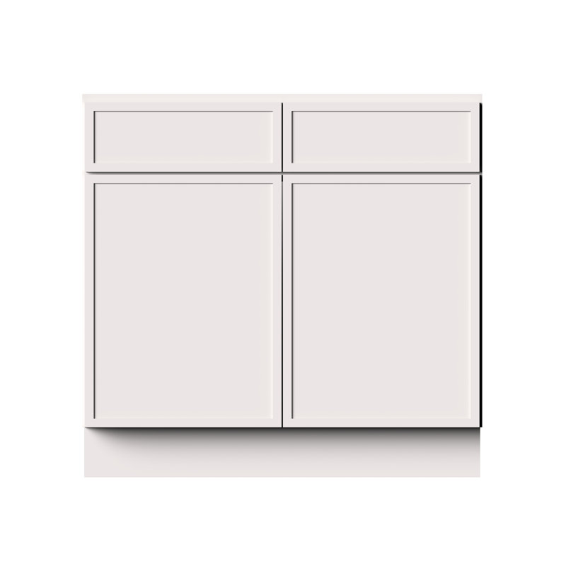 Armoire de base pour évier de cuisine prêt à assembler l 36 po x P 24 po x H 34,5 po CASAINC, 36"