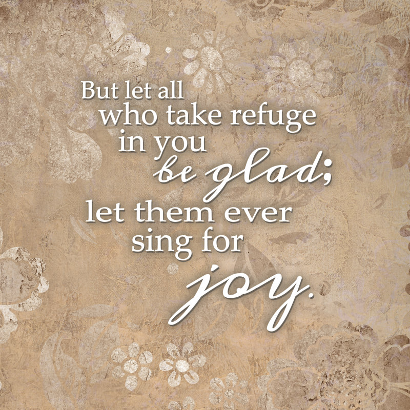 Rejoice In Joy 1 - Wrapped Canvas Print, 51cm H x 51cm W x 3.8cm D