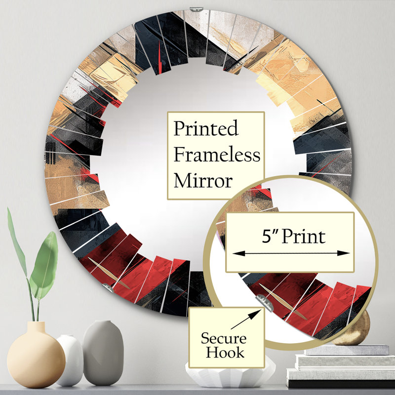 Miroir mural Sheaffer, 24 po x 24 po