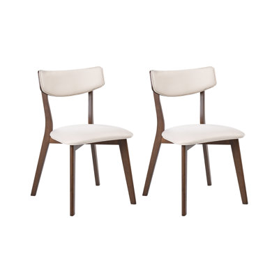 47cm H Fabric Upholstered Accent in White