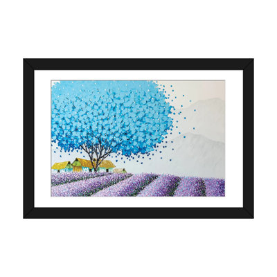 « early matin », peinture sur toile