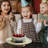  13 Inch Cake Stand Set with Knife and Spatula