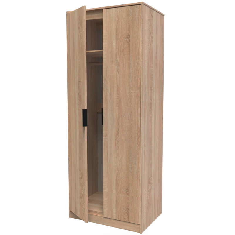 Turah Manufactured Wood Wardrobe, Bardolino Oak
