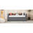 Twin Size Upholstered Daybed With Ergonomic Design Backrest And 2 Drawers-540696290