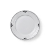 Black Lace Salad Plate 8.66"