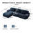 117.3” Boneless Couches For Living Room, Modular Sectional Sofa With L-Shape Chaise, 2 Seater Comfy Upholstered Loveseat Deep Seat Corduroy Fabric Cloud Couch No Assembly, Anti-Slip Design​-283089182-283089180-283089179