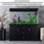 Réservoir d'aquarium en verre à chaud avec armoire de rangement en bois-2011884465-2011884478
