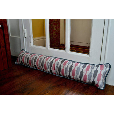 Ephraim Geometric Filled Fabric Draught Excluder