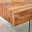 Table basse carrée avec plateau en panneau de fibres à densité moyenne et pieds en verre trempé-893393195-890050110