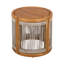 Table d'appoint d'extérieur 16,9 po