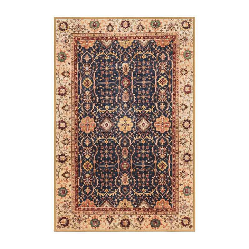 Abstract Indoor Rug, Rectangle 4' x 6'