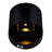 Integrated LED 6-Inch Round Wall Sconce – Black Finish, Ideal for Hallways, Bedrooms, and Accent Walls-1202324297