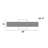 SASSI Chrome LED Vanity Wall Sconce-90959224