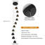 10 - Light LED Dimmable Pendant Long Staircase Chandelier