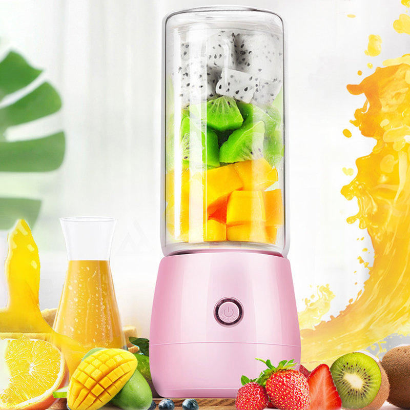 Mini-presse-fruits portable, Pink