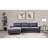 Grey Loose Back Sectional Sofa