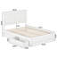 Lit plateforme en bois massif avec pied de lit et tiroirs sous le lit Lamarkus-1446559261-1446559259
