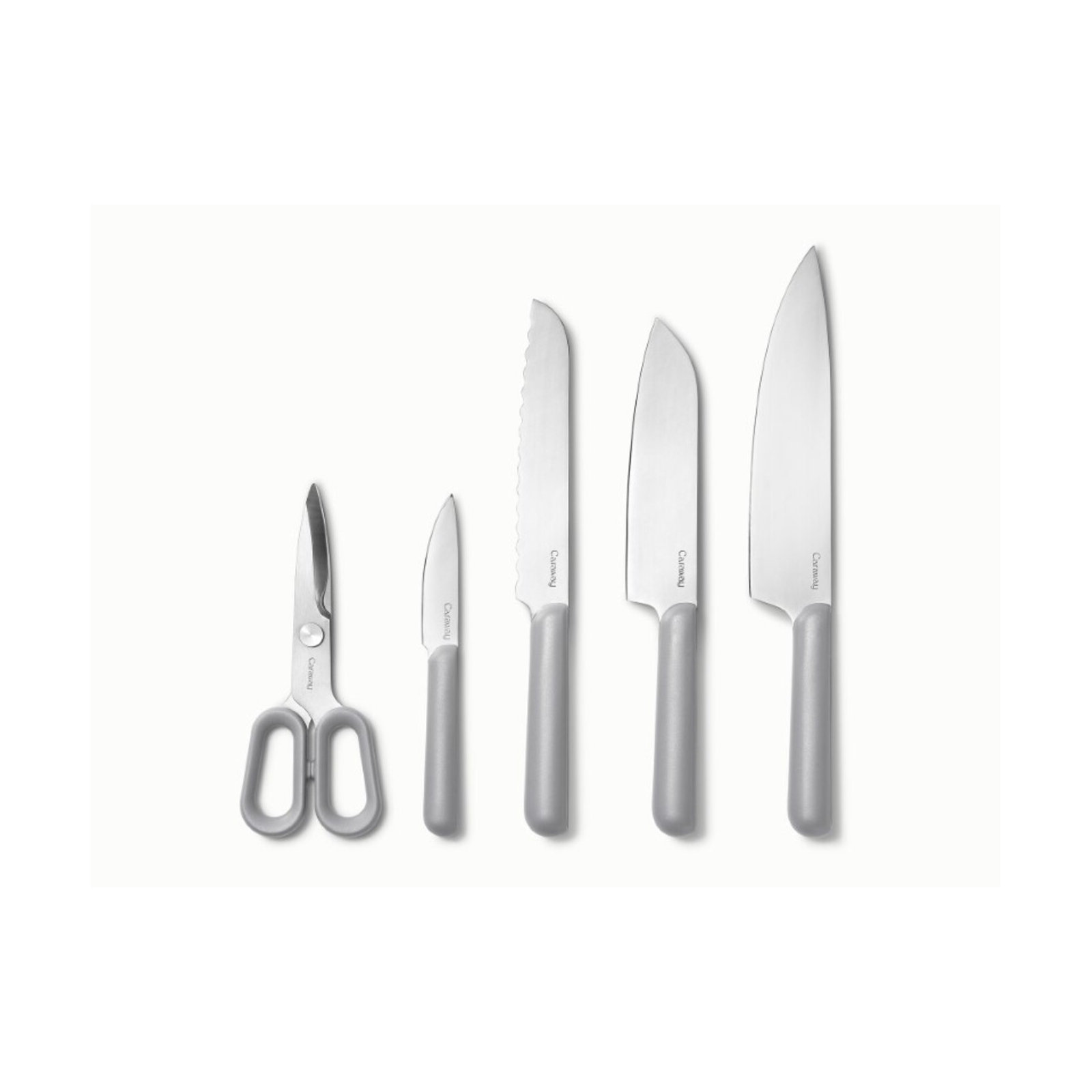 Caraway 14Pc Knife & Utensil Set, Gray