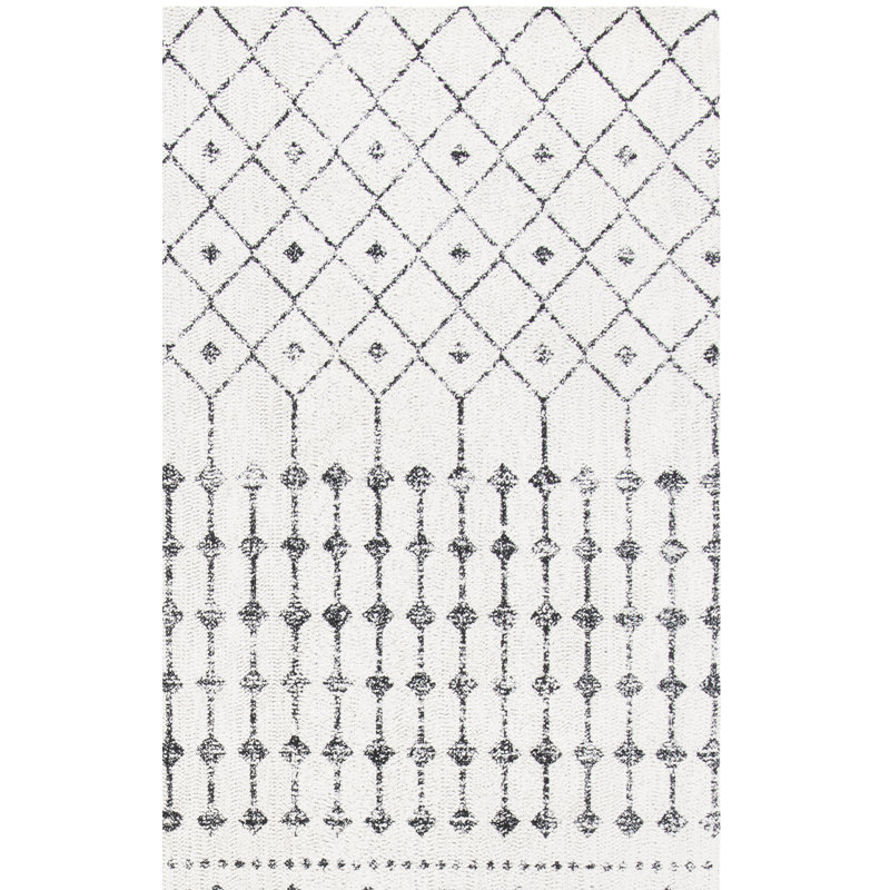 Tapis performance tissé à la main, Rectangle 6 pi x 9 pi