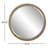 Adrianne Round Wall Mirror