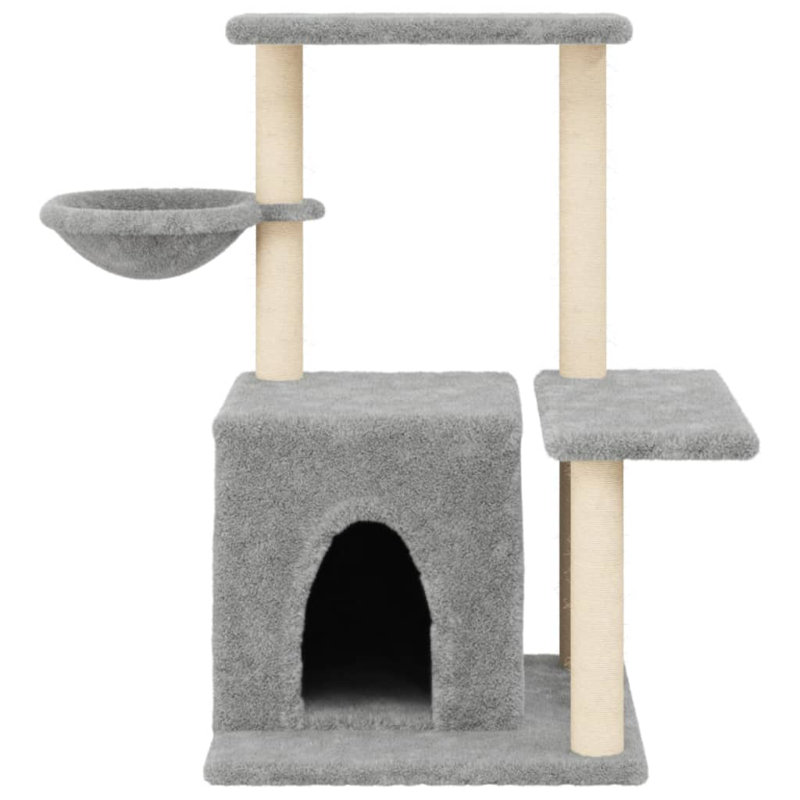 83cm H Cat Tree, Light Grey