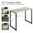 39 Inch Metal Writing Desk-913875366-913875387