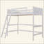 Lit mezzanine en bois avec échelle-1440779850