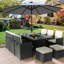 Antibes 2.7m Traditional Parasol with Lights-1258266141