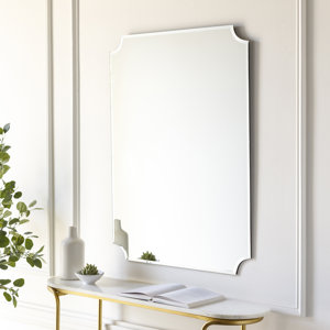 Briana Beveled Frameless Accent Mirror