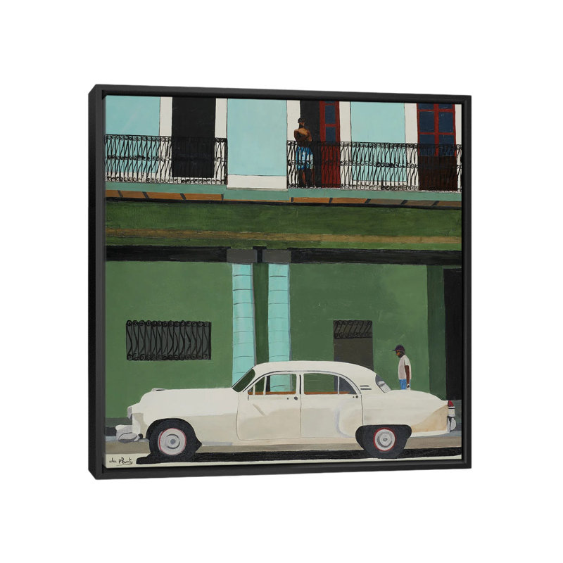 «White Havana, Cuba», reproduction d'art sur toile encadrée, Noir, H 18 po x l 18 po
