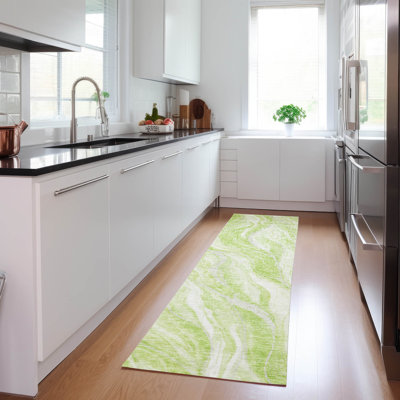 Karsyn Washable Abstract Indoor / Outdoor Rug