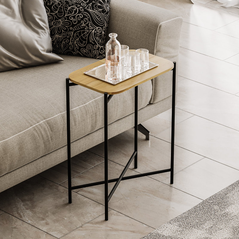 Glorias End Table, Black