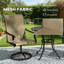 Ensemble de 2 chaises pivotantes d'extérieur-129000634-129000636