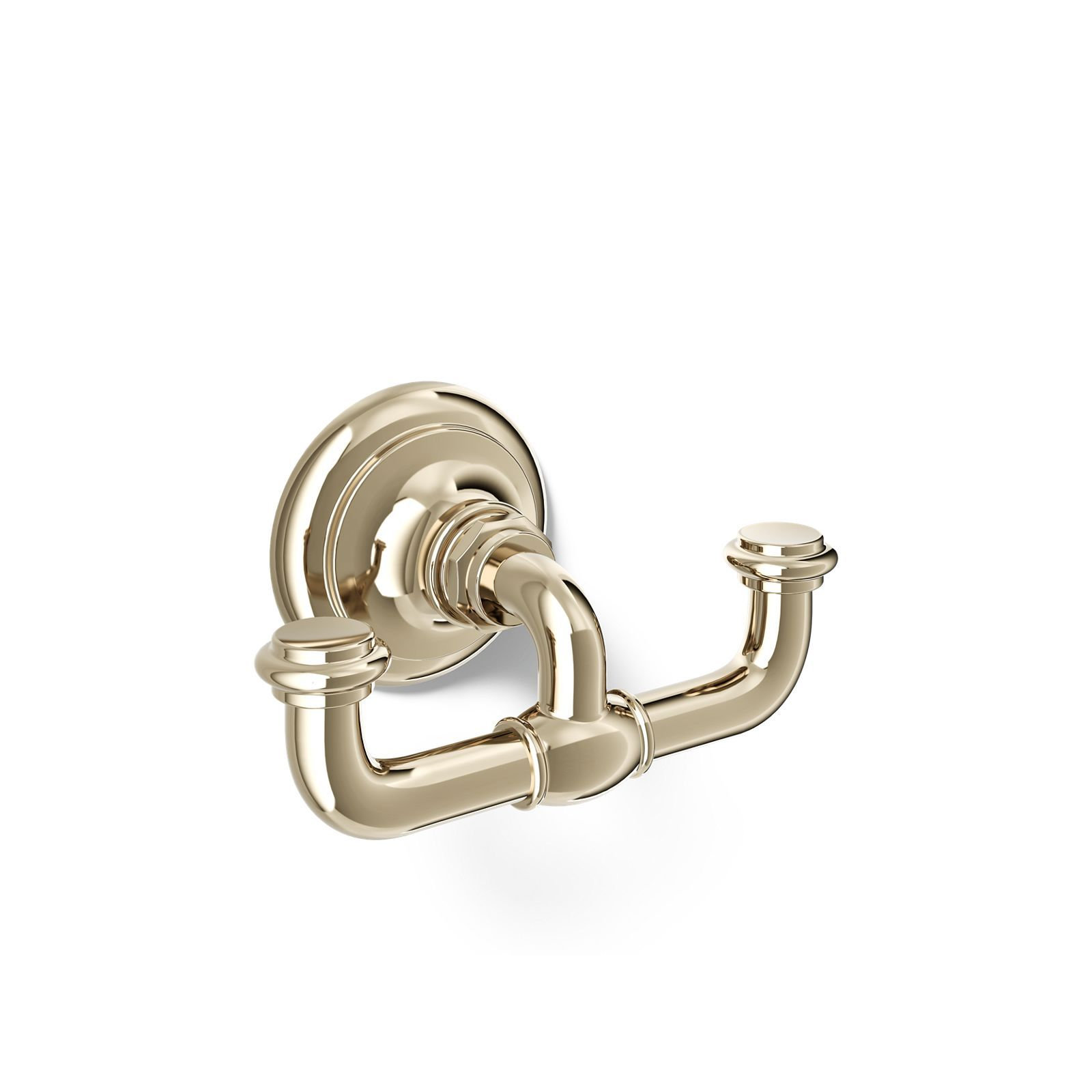 Artifacts Double Wall Mounted Robe Hook, Gold