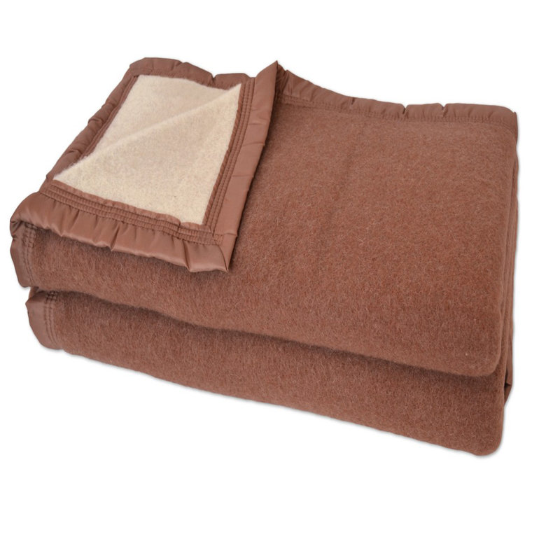 Lajon Blanket, W180 x L240cm, Chamois