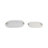 Decorative Square Wood Accent Tray for Ottoman Decor - Casual Home Decor Tray for Coffee Table, Kitchen, Trinket, or Jewelry - Set of 2, 18", 14", White