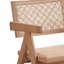 Fauteuil beige et naturel (ensemble de 2)