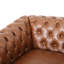 Chaise de salon en tissu d'ameublement Pu