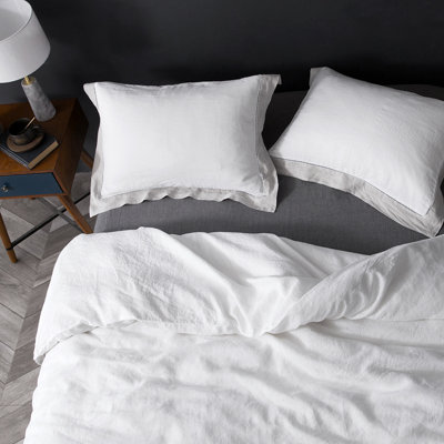100% Belgian Linen Duvet Cover Set