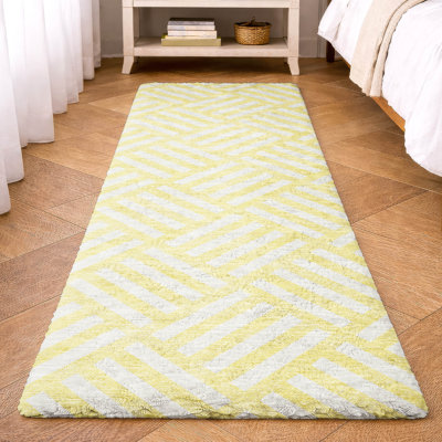 Tapis à poils longs de qualité supérieure lavable à la machine ADS620