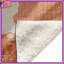Couvertures patchwork orange et beige-126684065