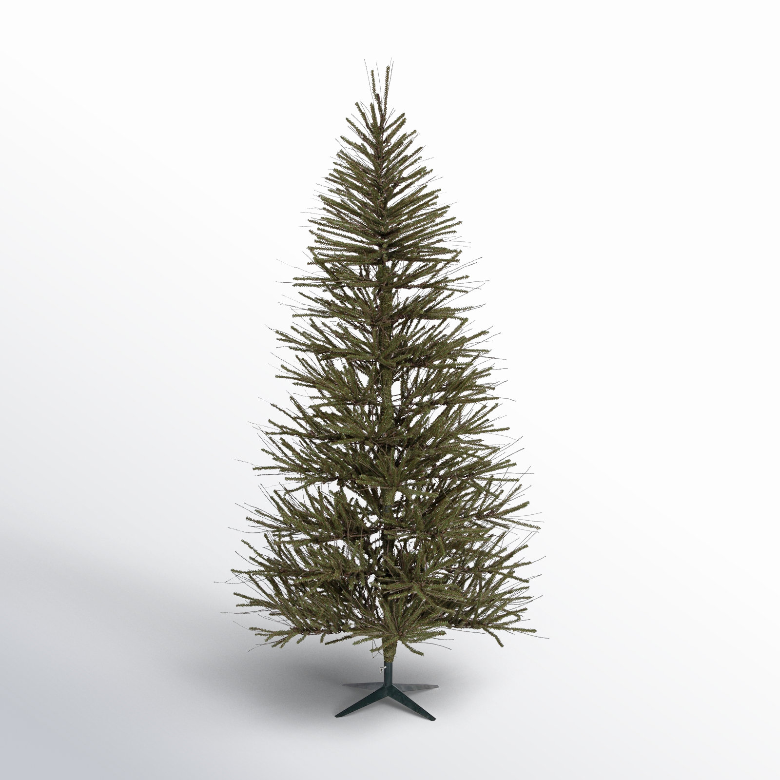 Vienna Twig Pre-Lit Pine Christmas Tree, 7' H, Unlit