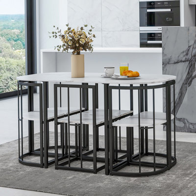 7-Piece Dining Table Set For Dining Room