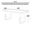 Bureau noir en bois massif-292805925