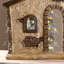 Crèche de Noël en résine 11,5 "H