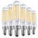LED Dimmable Light Bulb 4.5W(40W Equiv.) E12/Candelabra Base Clear Glass 2700K Soft White