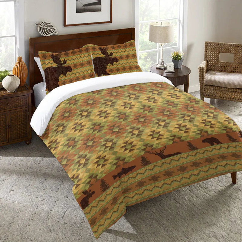 Housse de couette Woodland Words, Housse de couette pour lit simple