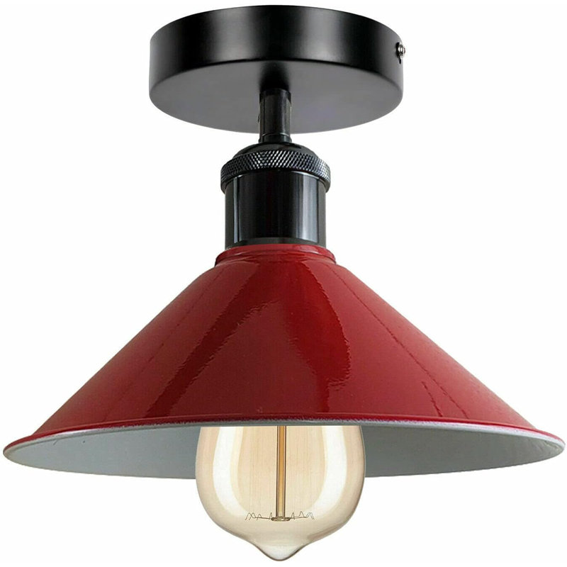 Conneautville Flush Mount, Red