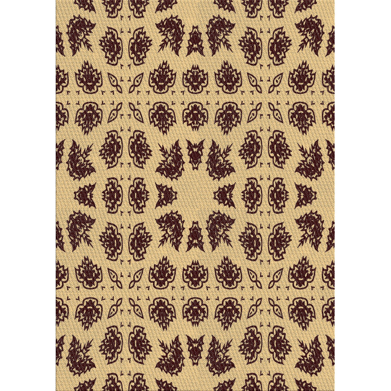Tapis brun, Rectangle 5 pi x 7 pi