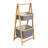 14'' W Solid Wood Shelving Unit